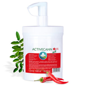 Annabis ACTIVECANN Natural Joint & Muscle Warming Hemp Gel - 33.8 fl oz