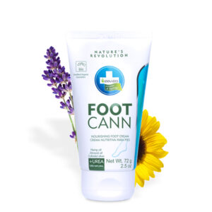 Annabis FOOTCANN Organic Foot Cream - 2.5 oz