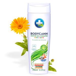 Annabis BODYCANN Kids & Babies 2-In-1 All-Natural Shower Gel & Shampoo - 8.5 fl oz